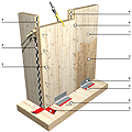 Detalles constructivos. Entramados de panel contralaminado de madera (CLT)